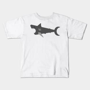 Shark Sticker Kids T-Shirt